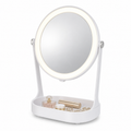 LED Makeup Mirror With Storage Tray